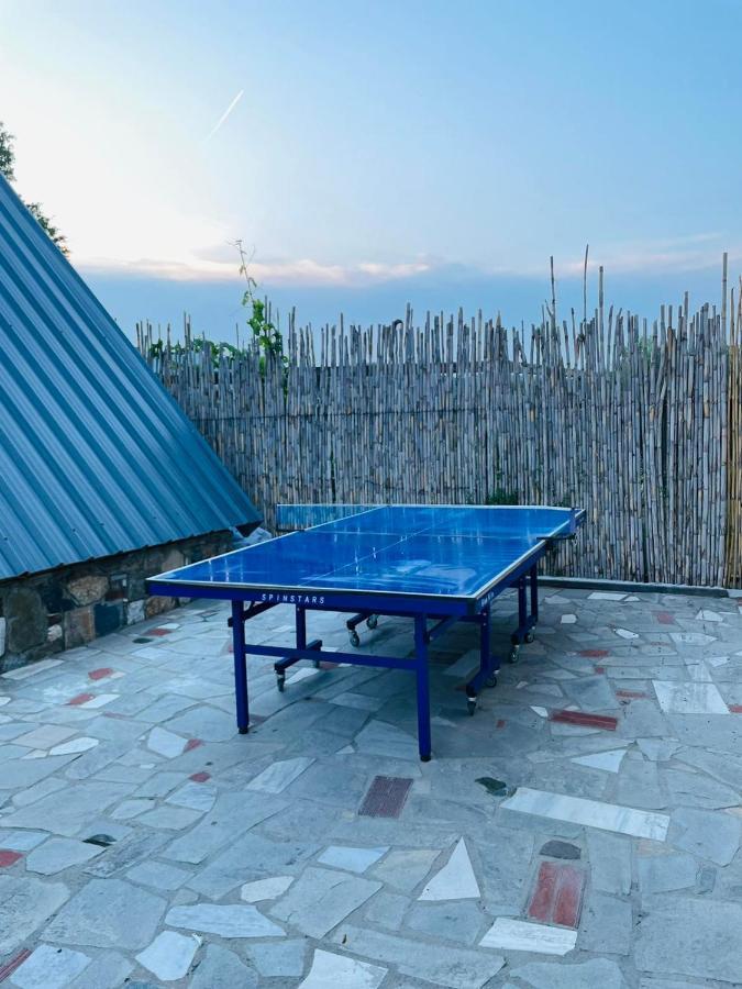Unique Wooden Villa With Pool Olympiada Exterior photo