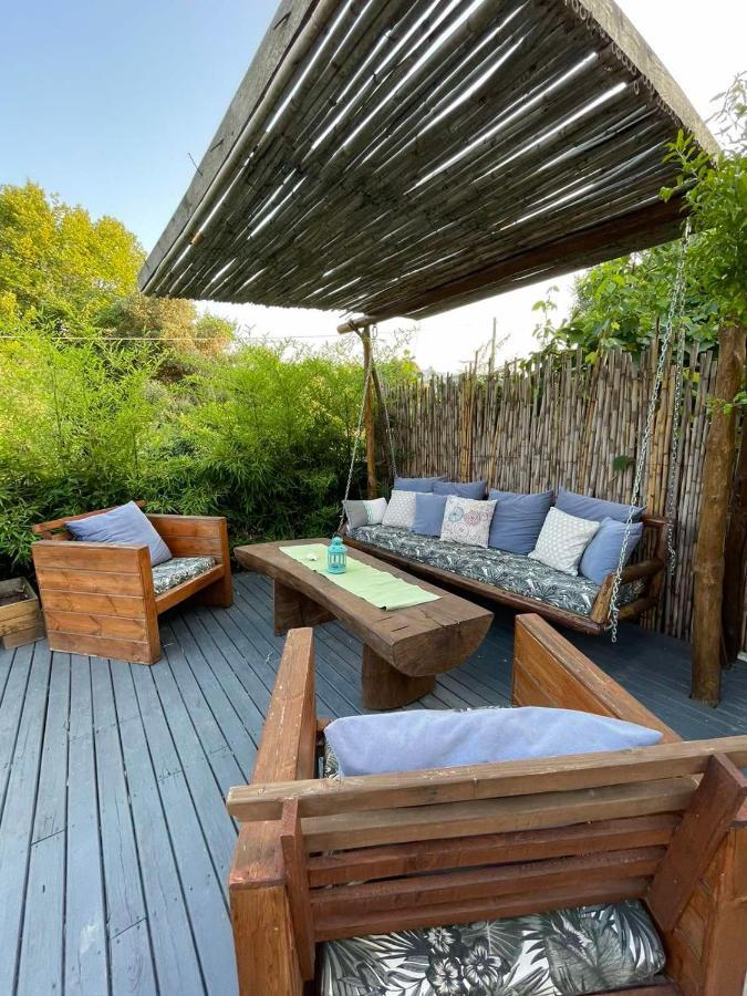 Unique Wooden Villa With Pool Olympiada Exterior photo