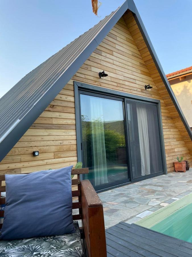 Unique Wooden Villa With Pool Olympiada Exterior photo
